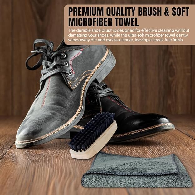 ICYKICKS Premium 6-in-1 Sneaker Cleaning Kit Foam Cleaner