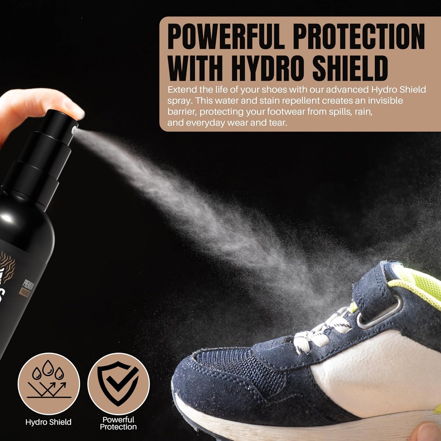 ICYKICKS Premium 6-in-1 Sneaker Cleaning Kit Foam Cleaner